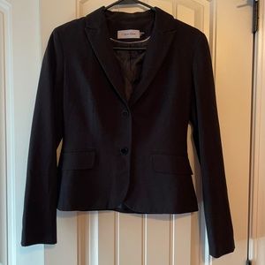 Black, Calvin Klein blazer